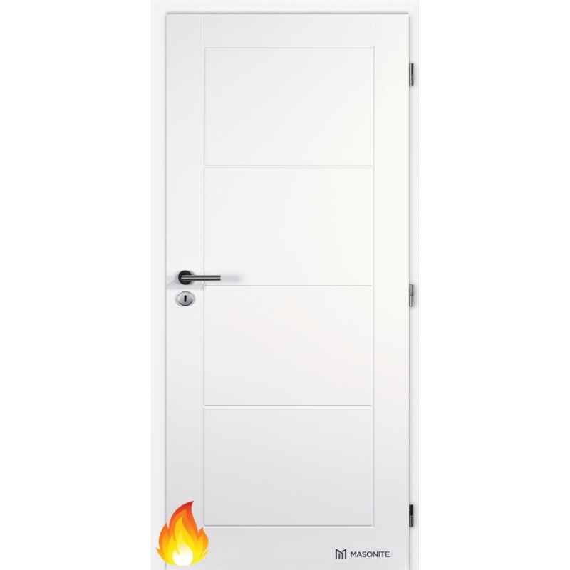 jednokrídlové protipožiarne dvere